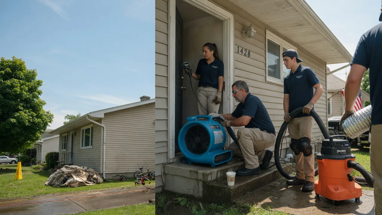 Water Damage Restoration in Meriden, WY near me